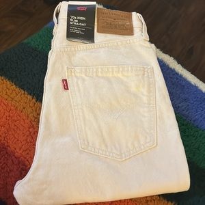 NWT 70'S HIGH RISE SLIM STRAIGHT WOMEN'S JEANS